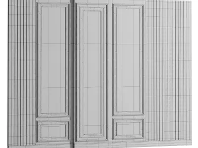 Panel  3D model shop