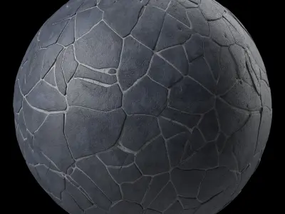 Stone Wall Materials 64- Decorative Stone Sbsar Pbr 4k Seamless Texture
