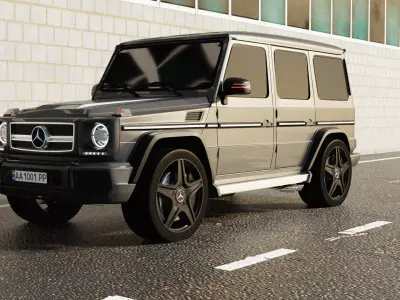 Mercedes-Benz G-Class W463 G65 FOR SUBDIV Low-poly 3D model