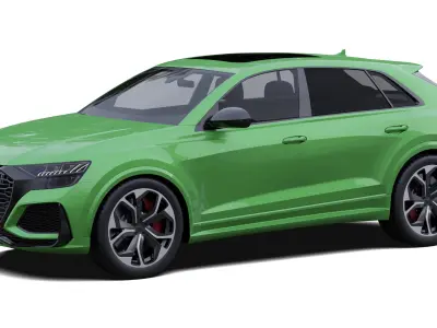 Audi RS Q8 3D model by blndr3d
