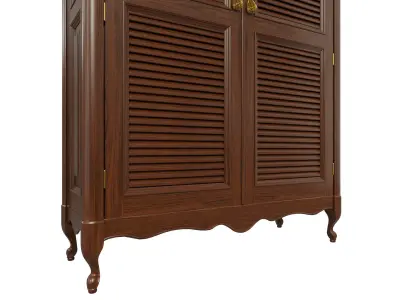 Classic cabinet 06 05 3D model