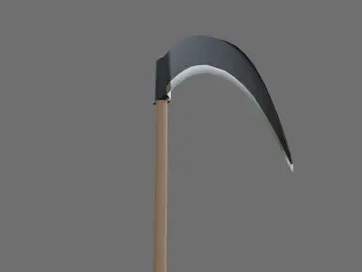 Scythe Tool - Ferramenta Foice Low-poly 3D model