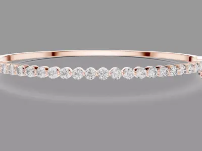 Diamond Bracelet  3D print model