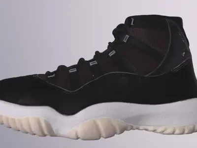 NIKE AIR JORDAN 11 SHOES PBR Low-poly 3D model purchase