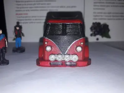 minibus stl vw bus 3D print model
