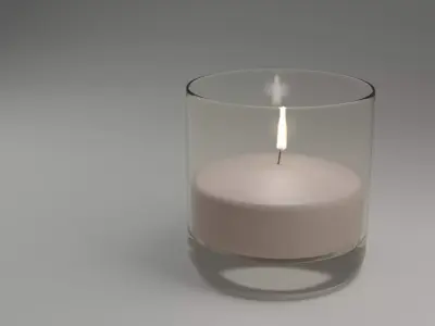 Candle 3D model
