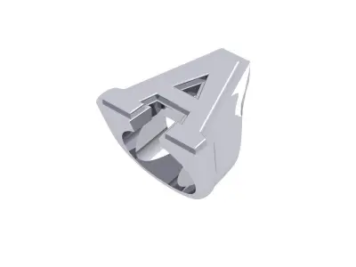 A  Ring 3D print model