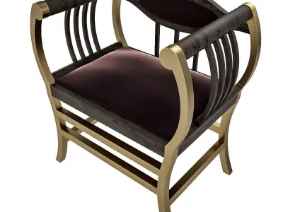 classic chair 1 3D model