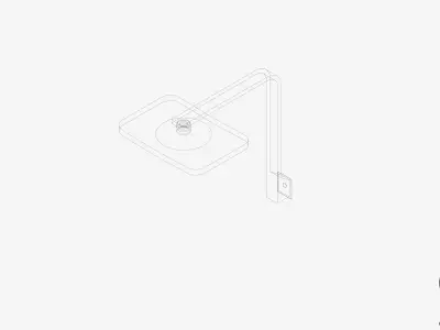 Shower - Head - Luxury - Garment Low-poly 3D model