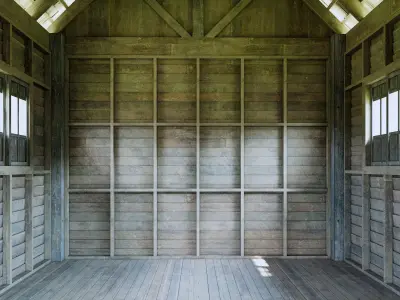 Thai Isan Stilt House Traditional 3D model