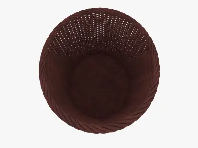 Wicker Basket 3D model