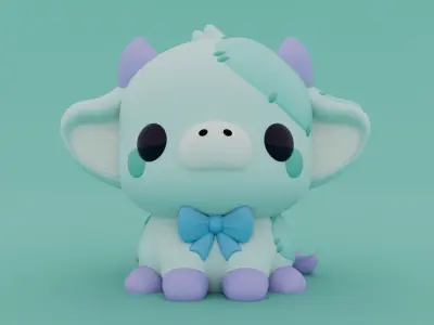 Kawaii Cow Collection 02