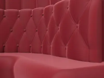 RedBooth chair 3D model