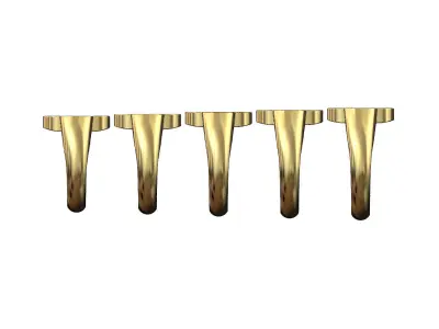 Simple clover shaped engravable signet ring US size 6to10 3D print model