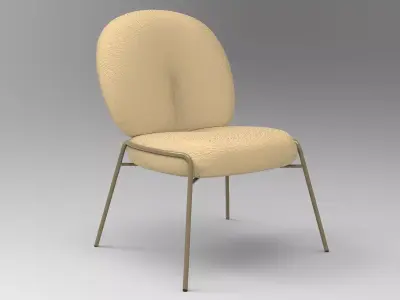 Klaus Chair Low-poly 3D model