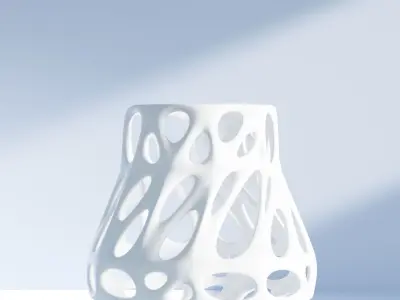 Nesuto Vessels Organic 3D Sculptural Vase Collection 3D model