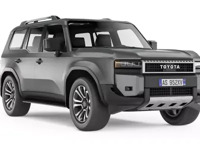 Toyota Land Cruiser 250 Prado 2024 3D model