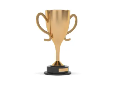 Trophy Cups 3D model 2