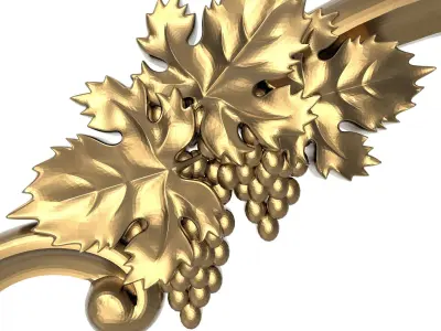 Carved Picture Frame 3D model 89