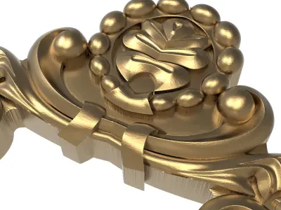  decorative pattern ready for 3D printing 3D model 172