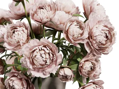 Flower In Vase  36 3D model