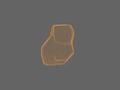 Stone sculpture Free low-poly 3D model