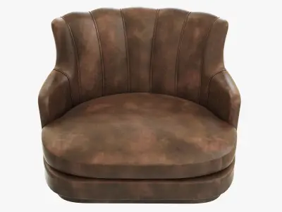 Brabbu Plum Single Sofa 3D model