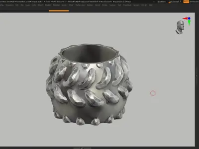 vase 3d print 496 3D print model