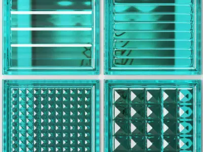 Glass blocks 2 3D model