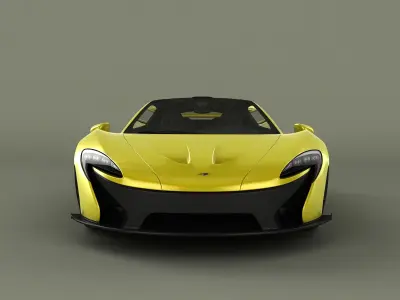 McLaren P1 3D model