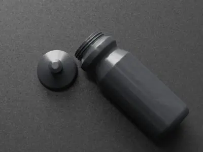 Sports Water Bottle Low-poly 3D model