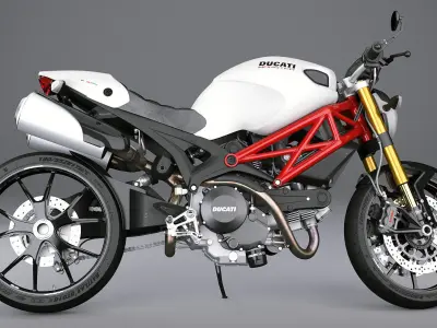 Ducati Monster 1100s 3D model