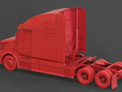 Volvo VNL 780 3D print model