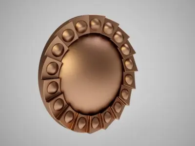 Wind Rose Ornament 3D print model