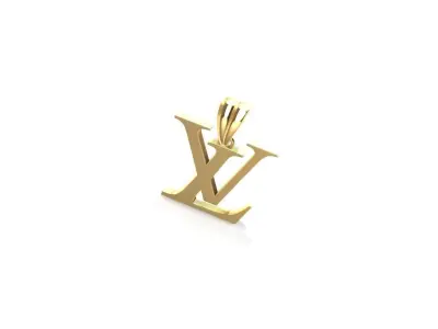 Louis Vuitton Pendant 3D print model