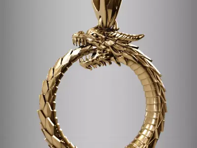 Ouroboros 3D print model