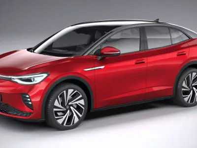 Volkswagen ID5 GTX 2022 3D model