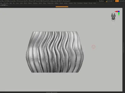 vase 3d print 493 3D print model