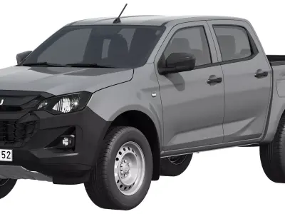 Isuzu D-Max Ultility 2025 3D model