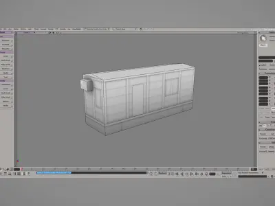 Storeroom 02  Low-poly 3D model
