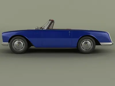 Facel Vega Facellia Convertible 3D model