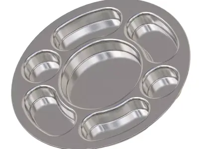 Deluxe Partition Plate 3D print model