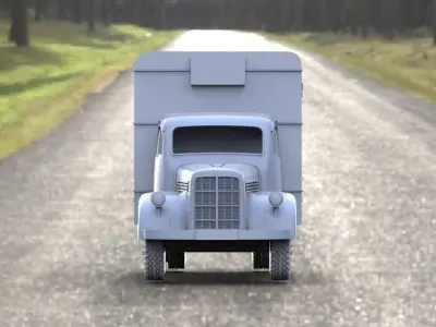 postal machine 3D print model