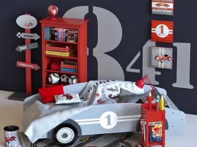 Chambre Du Pilote 2 3D model