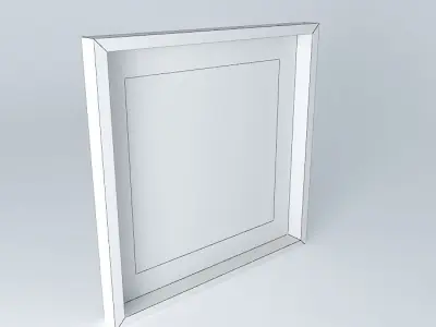 Culture square led panel Free 3D model