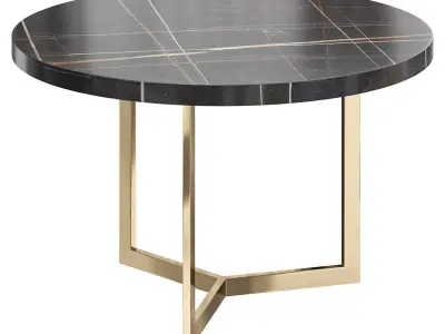 Dining Table STARK by cazarina 3D model