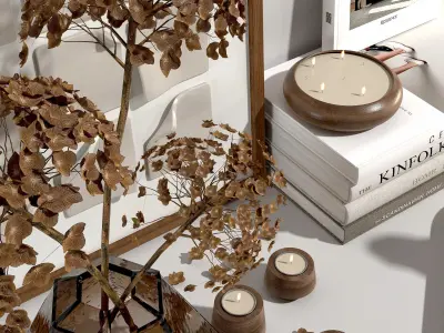 Decorative set 05 3D model