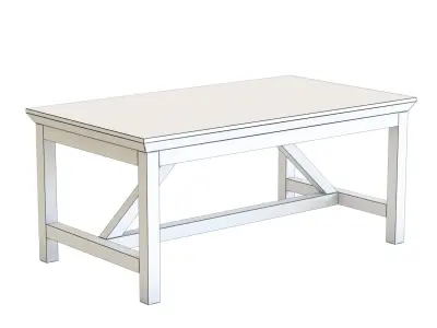 Scavolini Social Floating Dining Table 3D model