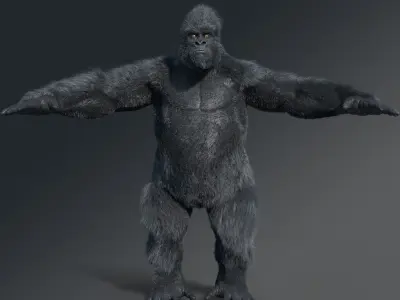 Gorilla 3D model