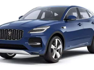 Jaguar E-Pace 2021 3D model